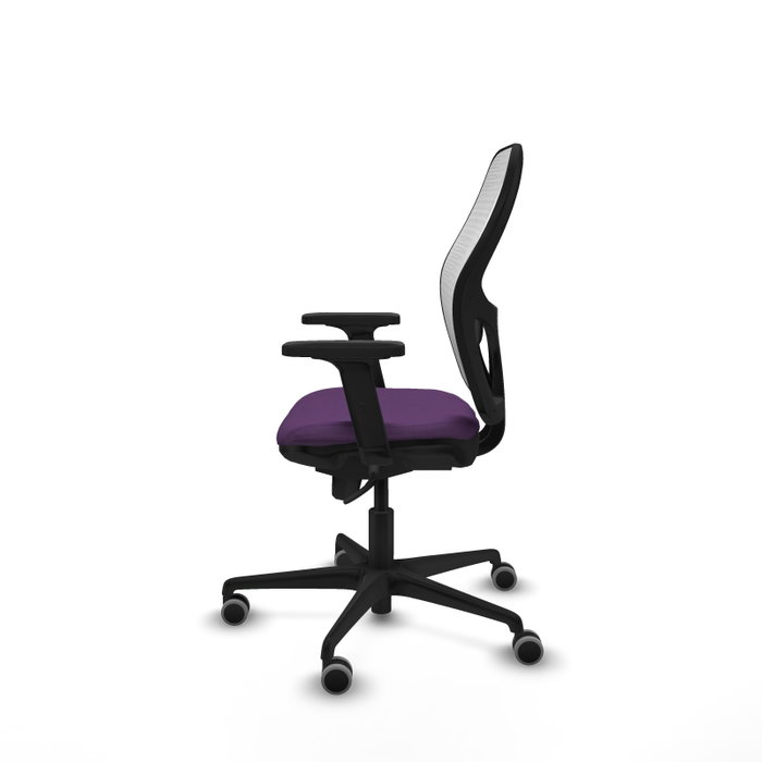 PIQUERAS Y CRESPO Silla de oficina Jorquera Morada y Blanca