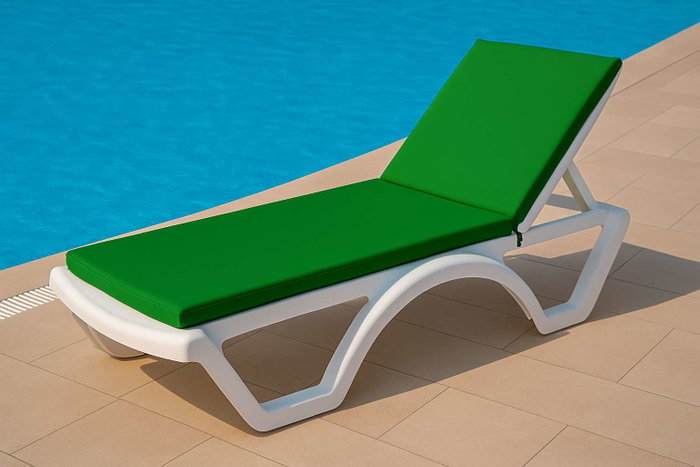 Atelier Del Sofa Cojín para Tumbona Verde 100x60x80 cm Tela Impermeable para Exterior Atelier Del Sofa Cojín para Tumbona Verde 100x60x80 cm Tela Impermeable para Exterior
