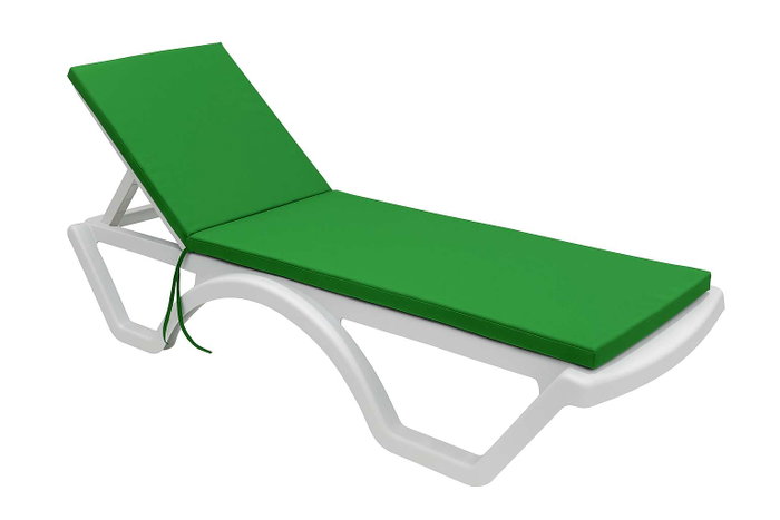 Atelier Del Sofa Cojín para Tumbona Verde 100x60x80 cm Tela Impermeable para Exterior Atelier Del Sofa Cojín para Tumbona Verde 100x60x80 cm Tela Impermeable para Exterior