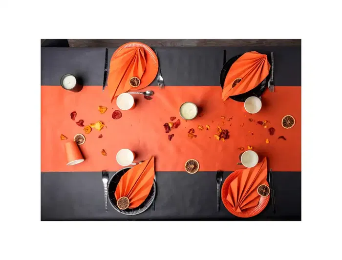 Pronappe Mantel de Polipropileno Spunbond Reciclable 100%, Repelente al Agua, Negro, Rollo 1.20 m de Ancho x 6 m de Largo