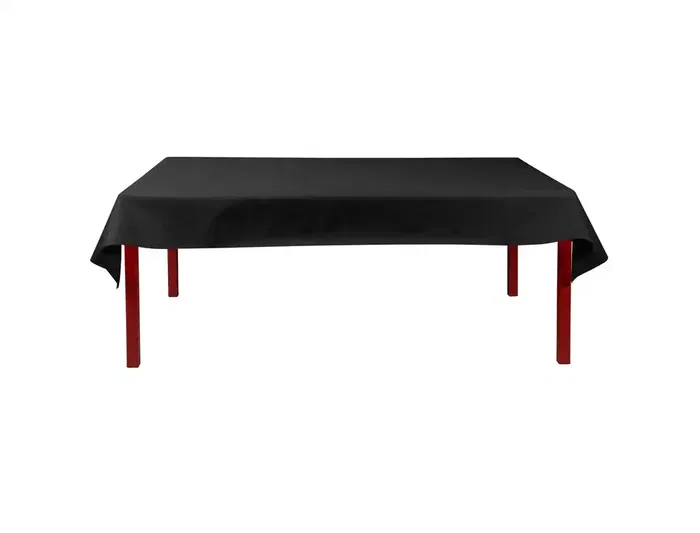 Pronappe Mantel de Polipropileno Spunbond Reciclable 100%, Repelente al Agua, Negro, Rollo 1.20 m de Ancho x 6 m de Largo