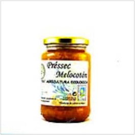 CAL VALLS Mermelada de Melocotón Ecológica, Tarro 375 g