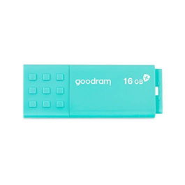 GOODRAM UME CARE UME3-0160CRR11 - Memoria USB 3.0 16 GB, Carcasa Antibacteriana con Tecnología Biomaster, Velocidad Lectura 60 MB/s, Azul