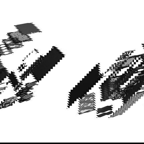 Fractal Design Define 7 Caja PC Midi Tower Negra ATX, micro ATX, Micro-ITX