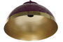 DKD Home Decor Lámpara de Techo de Metal Lacado (Surtido de 2 Unidades) en Lila o Rosa