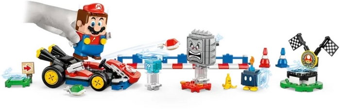 LEGO Mario Kart 72043 Mario interactivo y Kart estándar