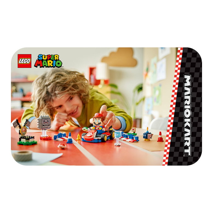 LEGO Mario Kart 72043 Mario interactivo y Kart estándar