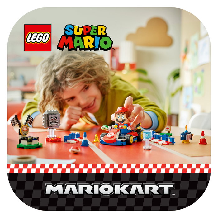 LEGO Mario Kart 72043 Mario interactivo y Kart estándar
