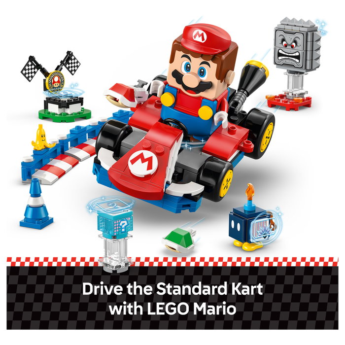 LEGO Mario Kart 72043 Mario interactivo y Kart estándar