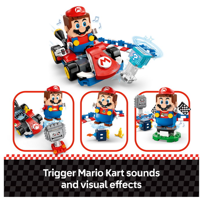 LEGO Mario Kart 72043 Mario interactivo y Kart estándar