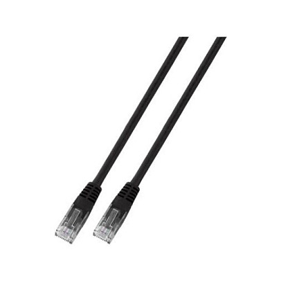 EFB Elektronik Cable de parcheo RJ45 Cat.5e U/UTP 7,5m Negro EFB Elektronik Cable de parcheo RJ45 Cat.5e U/UTP 7,5m Negro