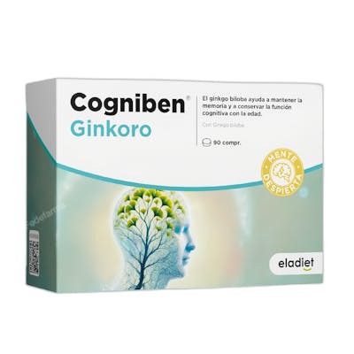 ELADIET Cogniben Ginkoro 90 comprimidos