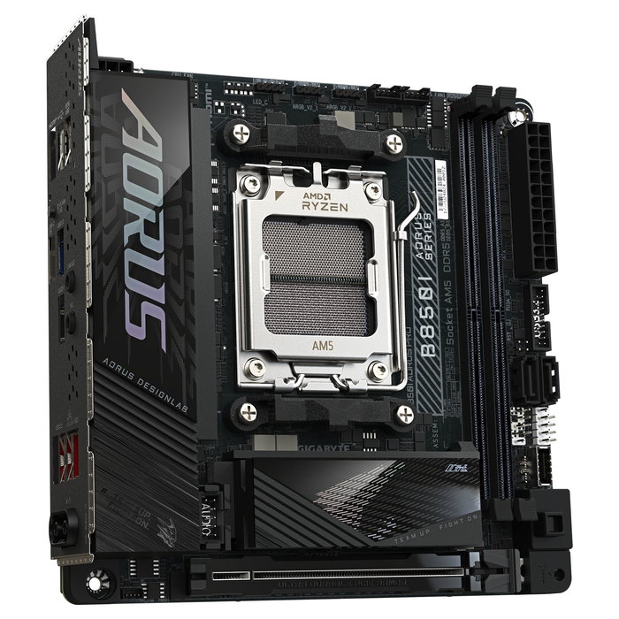 Gigabyte B850I AORUS Pro Placa Base para Zócalo AM5, DDR5, Mini ITX Gigabyte B850I AORUS Pro Placa Base para Zócalo AM5, DDR5, Mini ITX