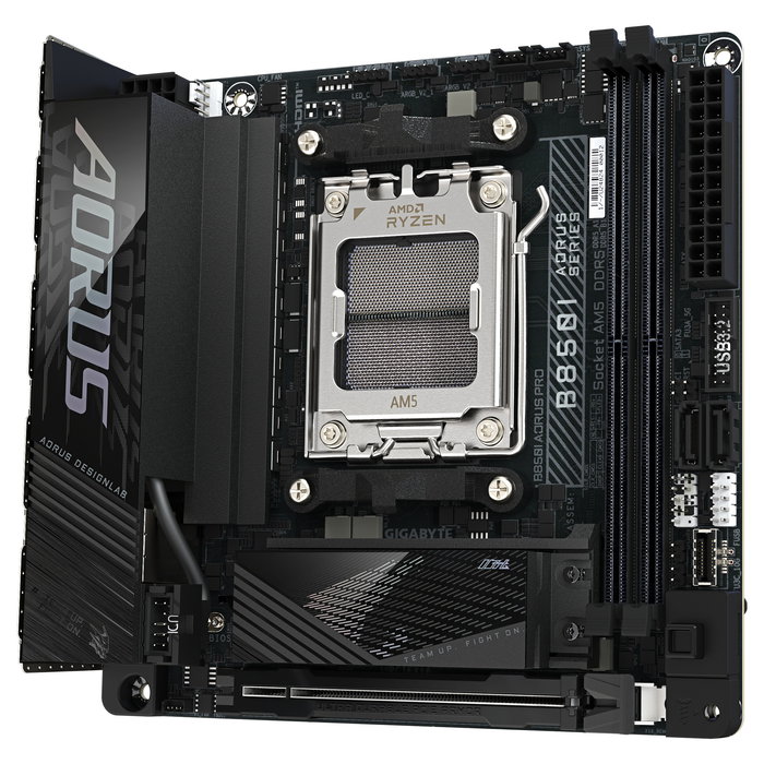 Gigabyte B850I AORUS Pro Placa Base para Zócalo AM5, DDR5, Mini ITX Gigabyte B850I AORUS Pro Placa Base para Zócalo AM5, DDR5, Mini ITX