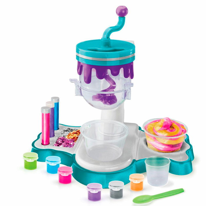 Lexibook Estudio Sparkle Cra-Z-Slimy Crslim40 - Kit de Slime con Brillantina para Crear Slimes Personalizados, +6 años Lexibook Estudio Sparkle Cra-Z-Slimy Crslim40 - Kit de Slime con Brillantina para Crear Slimes Personalizados, +6 años