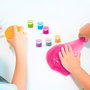 Lexibook Estudio Sparkle Cra-Z-Slimy Crslim40 - Kit de Slime con Brillantina para Crear Slimes Personalizados, +6 años