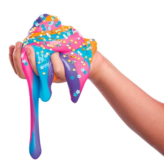 Lexibook Estudio Sparkle Cra-Z-Slimy Crslim40 - Kit de Slime con Brillantina para Crear Slimes Personalizados, +6 años Lexibook Estudio Sparkle Cra-Z-Slimy Crslim40 - Kit de Slime con Brillantina para Crear Slimes Personalizados, +6 años
