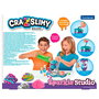 Lexibook Estudio Sparkle Cra-Z-Slimy Crslim40 - Kit de Slime con Brillantina para Crear Slimes Personalizados, +6 años