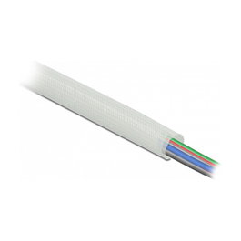DeLOCK 18936 Funda trenzada de aislamiento de cable blanca 10 m x 10 mm