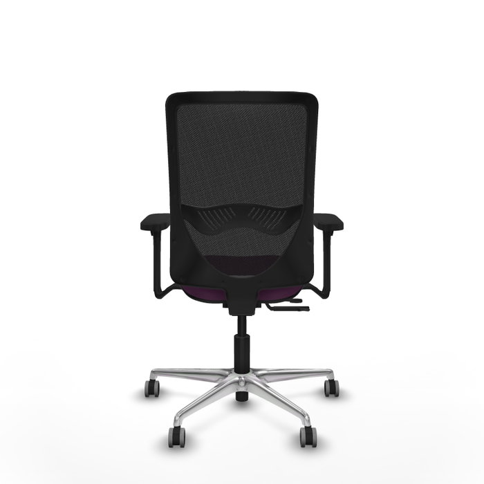 PIQUERAS Y CRESPO Silla de oficina Zulema con mecanismo Sincro/Traslack, Morado y Negro PIQUERAS Y CRESPO Silla de oficina Zulema con mecanismo Sincro/Traslack, Morado y Negro