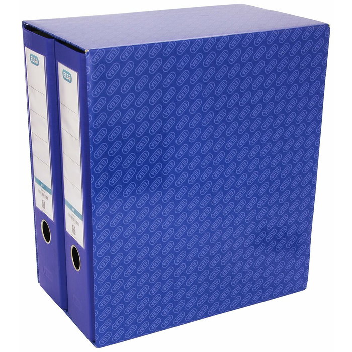 ELBA Módulo de 2 archivadores de palanca Rado Top A4 Azul 80mm ELBA Módulo de 2 archivadores de palanca Rado Top A4 Azul 80mm
