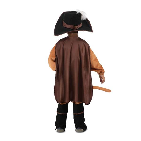 My Other Me Disfraz Gato con Botas para niño con sombrero, máscara, capa, mono, cinturón, cola y polainas Talla 3-4 Años My Other Me Disfraz Gato con Botas para niño con sombrero, máscara, capa, mono, cinturón, cola y polainas Talla 3-4 Años