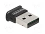 DeLOCK Bluetooth USB 2.0 V4.0 ultramini Negro