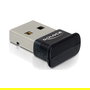 DELOCK Adaptador Bluetooth USB 2.0 V4.0 Dual Modus, 10m, Negro