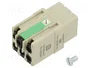 HARTING Conector Hembra Han Q HDC de 6 Pines
