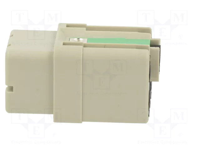 HARTING Conector Hembra Han Q HDC de 6 Pines