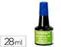 Q-connect Tinta para Tampon Azul Bote 28 ml