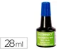 Q-connect Tinta para Tampon Azul Bote 28 ml