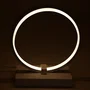 Lámpara de Mesa LED Circle Regulable 15W 935Lm 4200ºK Larga Duración [HO-LM-CIRCLE-20W-W]