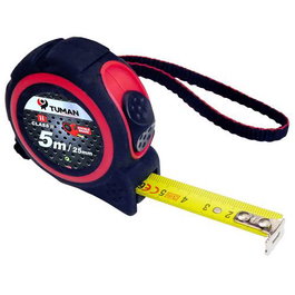 Tuman TM FLEXOMETRO ABS DOBLE FRENO 5MX25MM NYLON MID II