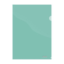 Dosier Angulo Recto Dohe Pp Cristal Premium 180Μ A4 Verde (Set de 8)