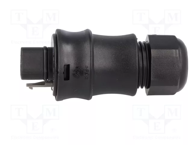 WIELAND Conector Industrial Redondo RST Macho de 3 Pines, 250V, Negro