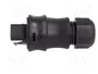 WIELAND Conector Industrial Redondo RST Macho de 3 Pines, 250V, Negro