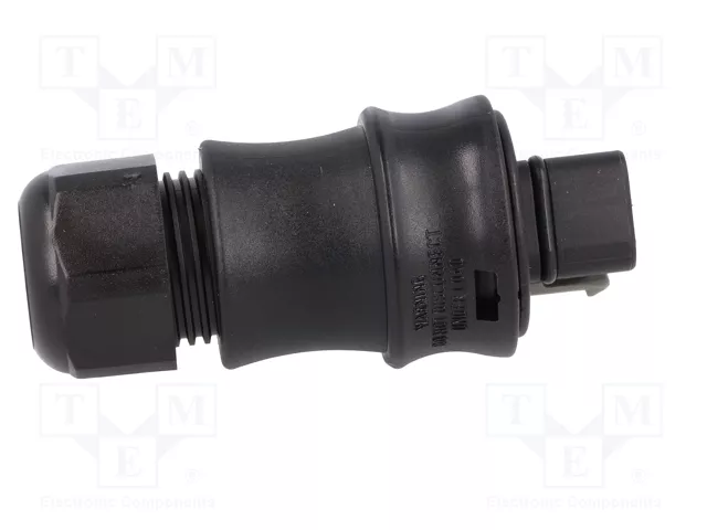 WIELAND Conector Industrial Redondo RST Macho de 3 Pines, 250V, Negro