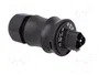 WIELAND Conector Industrial Redondo RST Macho de 3 Pines, 250V, Negro