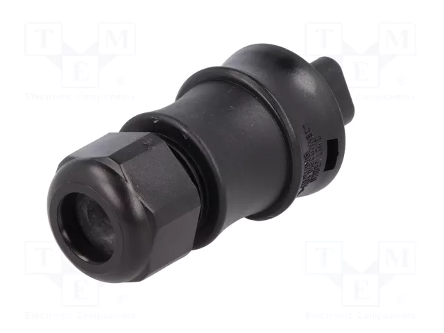 WIELAND Conector Industrial Redondo RST Macho de 3 Pines, 250V, Negro