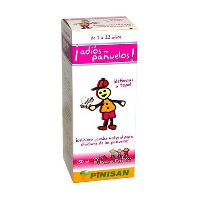 Pinisan Adios Pañuelos Pinisanitos Jarabe Infantil 250ml Pinisan Adios Pañuelos Pinisanitos Jarabe Infantil 250ml