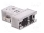 HARTING Carcasa para conectores D-Sub 9pin y HD 15pin