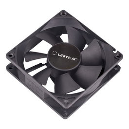 UNYKA Ventilador 120mm 2000RPM 4 Pin 12V Negro 51800