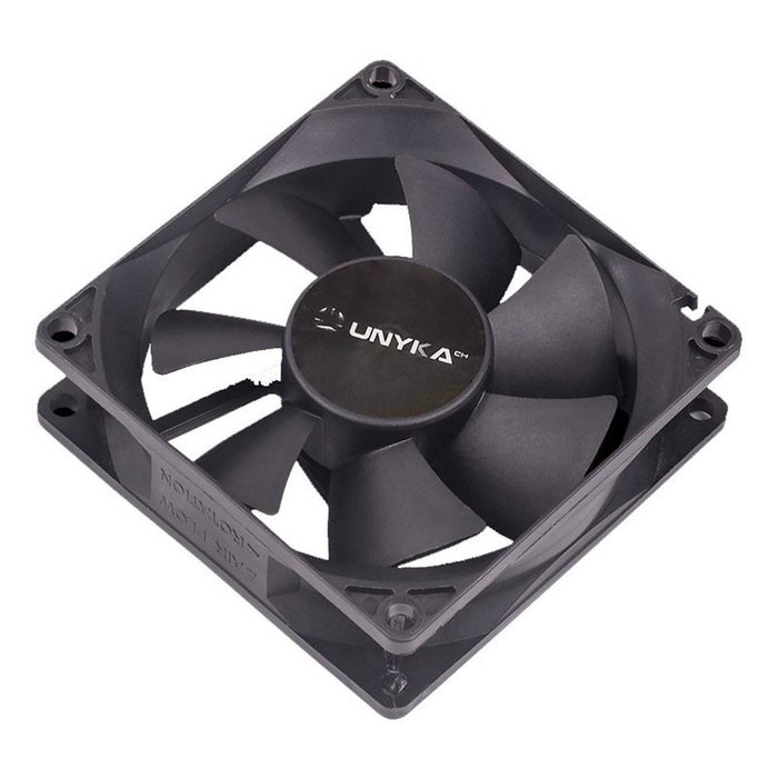 UNYKA Ventilador 120 mm 2000 RPM Negro UNYKA Ventilador 120 mm 2000 RPM Negro
