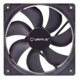 UNYKA Ventilador 120mm 2000RPM 4 Pin 12V Negro 51800