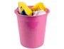 Liderpapel Papelera Plástico Rosa Opaco 13 Litros 275x285 mm