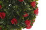 DKD Home Decor Bola de Decoración PE Verde UV 20x20x20 cm