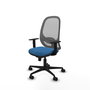 PIQUERAS Y CRESPO Silla de oficina Cilanco Azul claro y Gris