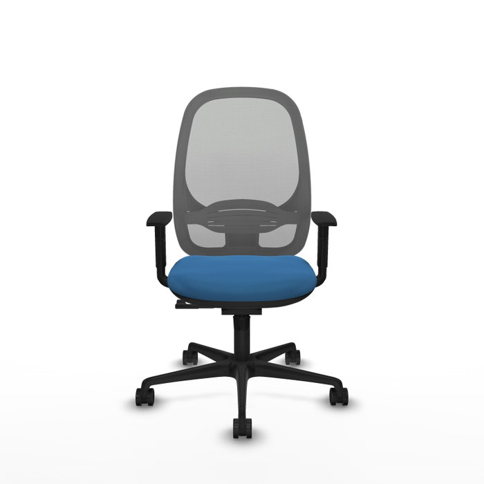 PIQUERAS Y CRESPO Silla de oficina Cilanco Azul claro y Gris