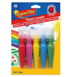 Pintura Lavable Supertite 14Ml Blister De 5 Unidades (Set de 6)